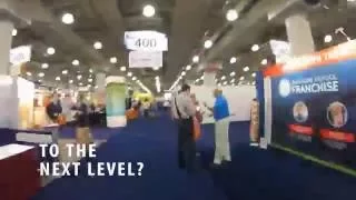 Walking the floor at the New York International Franchise Expo Show