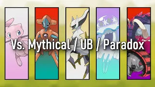 Pokémon Music - All Non-Legendary Special Pokémon Battle Themes from the Core Series