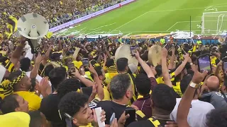 طرب جمهور الاتحاد     اكتب الامجاد 💛🖤🎼🎧