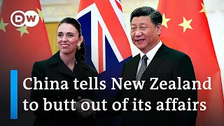 New Zealand takes tougher stance on China's human rights record | DW News