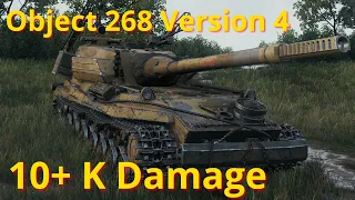 World of tanks Object 268 Version 4 - 10,2 K Damage 4 Kills, wot replays