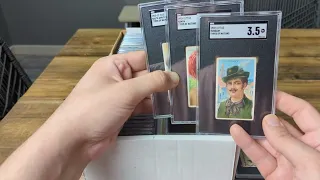 Prewar and Tobacco Card SGC Grading Reveal