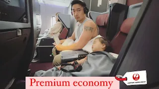 India →Japan→US/ jal premium economy/