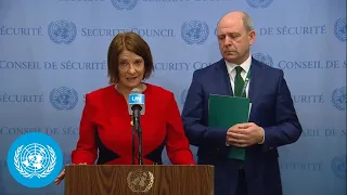 Ireland & Norway on the humanitarian situation in Syria - Security Council Media Stakeout