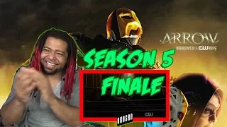 ARROW SEASON 5 FINALE | REACTION & RECAP (Season 5 Episode 23 Reaction) "Lian Yu"