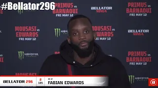 Bellator 296: Fabian Edwards on Fighting Gegard Mousasi