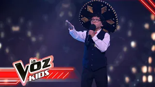 Samuel sings ‘Allá en el rancho grande’ | The Voice Kids Colombia 2021