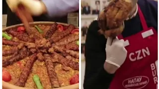 عندما يتحول الطبخ الى فن مع الشيف بوراك التركى   Turkish Chef Burak Özdemir