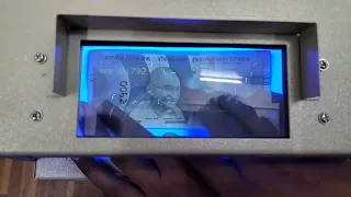 Best Fake Currency Checker Machine UV Light MG Light Fake Note Detector Machine