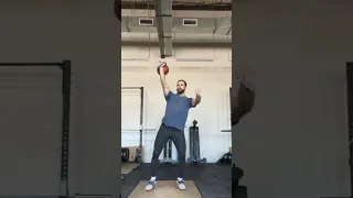 kettlebell snatch 32 kg, 75/69 reps, 144, 10 minutes. unofficial Australian record