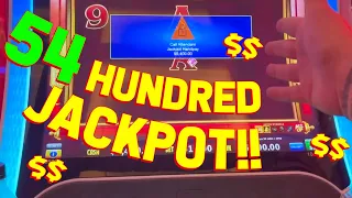 THE 54 HUNDRED JACKPOT!! with VegasLowRoller on Coin Combo Mighty Monkey Slot Machine!!