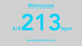 213 bpm - 4/4 | DRUMLION