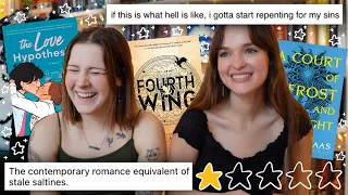 guessing books based on ONE STAR reviews ⭐ ft. katie is reading
