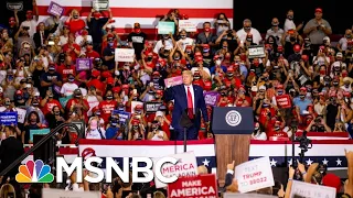 Trump Held Weekend Rallies, Said US Was Rounding Corner | Morning Joe | MSNBC