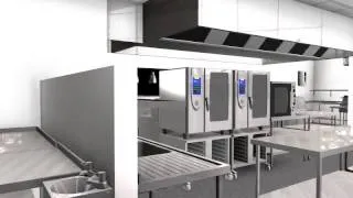 Garden Centre Kitchen Design 3D Animation