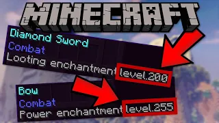 JAK DODAĆ DOWOLNY POZIOM ENCHANTU NA NARZĘDZIA W MINECRAFT 1.21?! || Magia Komend #23