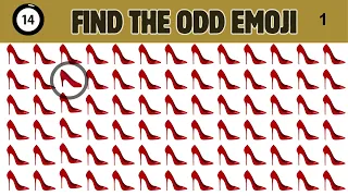 Find the Odd Emoji 5 | Emoji Challenges | Test Your Eyes