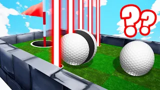 GOLF IT But LASERS Block The HOLE! (Troll Map)