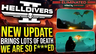 Helldivers 2 - New Update, Flying Enemies, Capital Ship Boss Leak, and More!