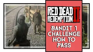 Red Dead Redemption 2 Bandit 1 Challenge - Hold Up 5 Townsfolk [SPOILER]