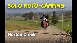 Solo Motor-Camping  - Horton Creek - CRF 300 Rally