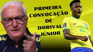 PRIMEIRA CONVOCAÇÃO DE DORIVAL JÚNIOR NA SELEÇÃO BRASILEIRA.