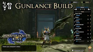 Monster Hunter Rise -  Gunlance Build - Wyvern Fire Go BRRRT!