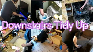 Downstairs Tidy Up | Extreme Cleaning Motivation