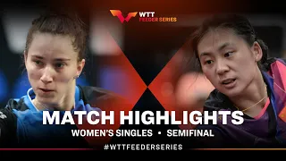 Andreea Dragoman vs Chen Yi | WS-SF | WTT Feeder Olomouc 2023