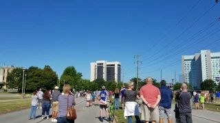 Western Illinois University - Higgins Hall Demolition 06/01/17