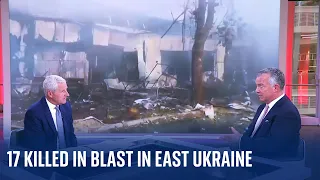 Ukraine War: Russia's 'evil' attack on market in Kostiantynivka