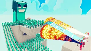 100x VEX OF MINECRAFT + 2x GIANT vs 3x EVERY GOD - Totally Accurate Battle Simulator TABS