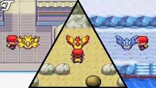 HOW TO CATCH ARTICUNO, MOLTRES & ZAPDOS | 🔥 Pokémon Fire Red & Leaf Green 🌱