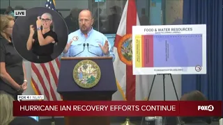 Governor DeSantis gives another update regarding Hurricane Ian