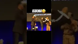 Fan kicks Jean Claude Van Damme in the head and gets dealt with🤣 #fight #karma #kickboxing #legend