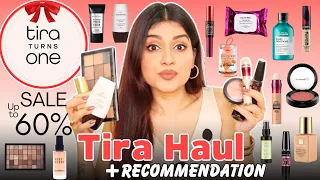 TIRA SALE HAUL + RECOMMENDATIONS | Tira One Year Anniversary Sale Upto 60% Off | Nidhi Chaudhary