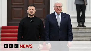 Ukraine's President Zelensky meets with German leaders in Berlin – BBC News