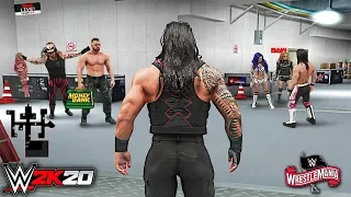 WWE 2K20 Road To Wrestlemania - MOXLEY JOINS THE SHIELD ft. Reigns, Strowman, Lesnar (Story/Concept)