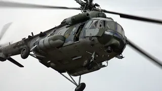 4Kᵁᴴᴰ Mil Mi-171S Transport Helicopter Czech Air Force CzAF @ NATO DAYS 2023