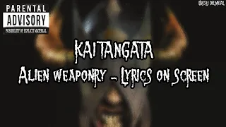 ALIEN WEAPONRY - KAI TANGATA (LYRICS MAORI TO ENGLISH TRANSLATION)