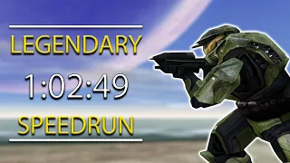 [WR] Halo: CE in 1:02:49 | Legendary Speedrun |