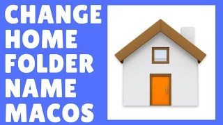 How to change the home folder name macOS Sierra