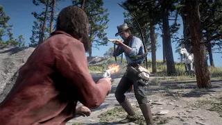 Red Dead Redemption 2 - Epic Ragdoll & Brutal Action Moments Vol.45 [4K/No HUD]