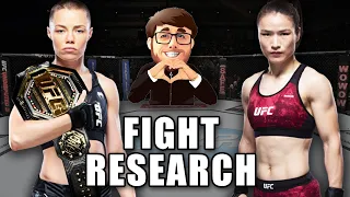 🔴 UFC 261 Fight Research Livestream | Zhang vs Namajunas Predictions