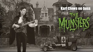 The Munsters Theme (solo bass arrangement) - Karl Clews on bass