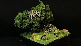 I Made A Spooky Forest Diorama