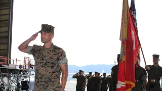 My Retirement Ceremony from the Marines
