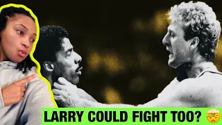 Larry Bird Fights & Heated Moments Reaction