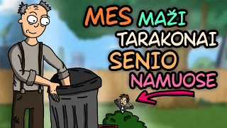 MES ESAME MAŽI SENIO NAMUOSE!