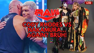 🔴 WWE Raw 2/5/24 Live Review | Cody Rhodes vs Nakamura... Again? Kabuki Warriors Defend & MORE!